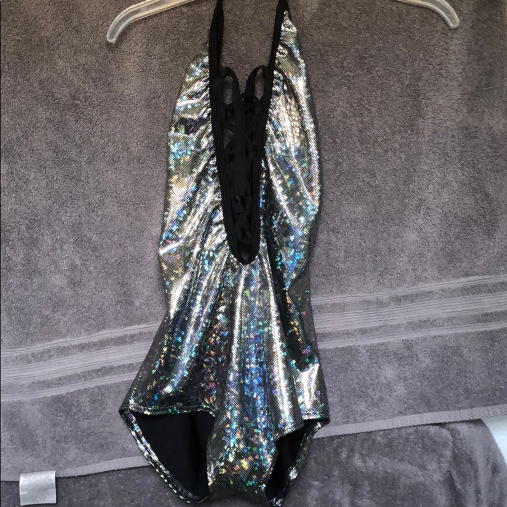 Sparkly body suit